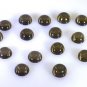 Smoky Quartz loose Stone 1 Pieces 7 x 7 mm Round Brown cabochon Gemstone