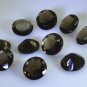 Smoky Quartz loose Stone 1 Pieces 13 x 13 mm Round Brown cabochon Gemstone