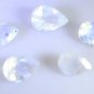 Rainbow Moonstone loose Stone 1 Pieces 7 x 10 mm Pear Multi faceted Gemstone