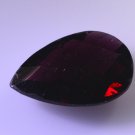 Garnet loose Stone 1 Pieces 10 x 15 mm Pear Red faceted Gemstone