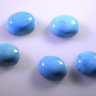 Turquoise  manmade loose Stone 1 Pieces 10 x 12 mm Oval multi cabochon Gemstone
