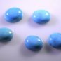Turquoise manmade loose Stone 1 Pieces 10 x 12 mm Oval multi cabochon Gemstone