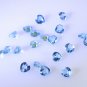 Blue topaz loose Stone 1 Pieces 4 x 4 mm Heart Blue faceted Gemstone