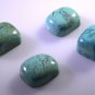 Turquoise loose Stone 1 Pieces 10 x 12 mm Princess multi cabochon Gemstone