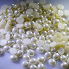 faux pearl loose Stone 7 Pieces 8 x 10 mm Oval Off-white cabochon Gemstone