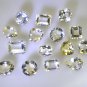 Citrine loose Stone 1 Pieces free size Fancy Yellow faceted Gemstone
