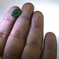 Green onyx loose Stone 1 Pieces 10 x 12 mm Pear Green cabochon Gemstone
