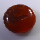 Red onyx loose Stone 1 Pieces 21 x 21 mm Round Red cabochon Gemstone