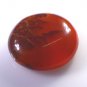 Red onyx loose Stone 1 Pieces 21 x 21 mm Round Red cabochon Gemstone