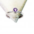 Riyo Amethyst Vintage Silver Jewelry Solid Silver Ring Sz 6 Srame6-2075