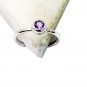 Riyo Amethyst Vintage Silver Jewelry Solid Silver Ring Sz 6 Srame6-2075