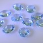 Blue topaz loose Stone 1 Pieces 8 x 10 mm Oval Blue faceted Gemstone