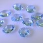 Blue topaz loose Stone 1 Pieces 8 x 10 mm Oval Blue faceted Gemstone