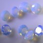 synthetic cubic zirconia Fire opal cz loose Stone 1 Pieces 10 x 10 mm Round Whi