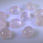 Rose Quartz loose Stone 1 Pieces 9 x 11 mm Oval Pink cabochon Gemstone