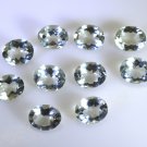 Green amethyst loose Stone 1 Pieces 8 x 10 mm Oval Green faceted Gemstone