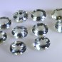 Green amethyst loose Stone 1 Pieces 8 x 10 mm Oval Green faceted Gemstone