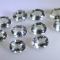 Green amethyst loose Stone 1 Pieces 8 x 10 mm Oval Green faceted Gemstone