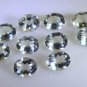 Green amethyst loose Stone 1 Pieces 8 x 10 mm Oval Green faceted Gemstone