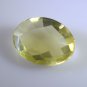 lemon Quartz loose Stone 1 Pieces 15 x 20 mm Oval Yellow faceted Gemstone