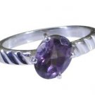 pretty Silver Fashion Women Jewelry Gems Ring SRTMP7-41
