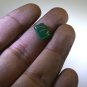 Green onyx loose Stone 1 Pieces 8 x 10 mm Emerald cut Green cabochon Gemstone