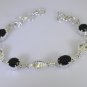 Riyo A Black Onyx 925 Solid Sterling Silver Designer Bracelet Sbrabon-6026
