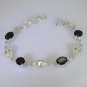 Riyo A Black Onyx 925 Solid Sterling Silver Designer Bracelet Sbrabon-6026