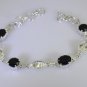 Riyo A Black Onyx 925 Solid Sterling Silver Designer Bracelet Sbrabon-6026