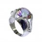 Riyo Mystic Quartz Silver Fashion Jewellery Eternity Ring Sz 5 Srmqu5-54001