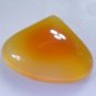 Red onyx loose Stone 1 Pieces 19 x 23 mm Pear Red cabochon Gemstone