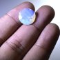 synthetic cubic zirconia Fire opal cz loose Stone 1 Pieces 14 x 14 mm Round Whit