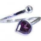lissome Silver Fashion For Her Jewellery Gemstone Ring SRTMP7-32