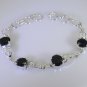 Riyo A Black Onyx 925 Solid Sterling Silver Detailed Bracelet Sbrabon-6027