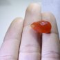 Red onyx loose Stone 1 Pieces 13 x 18 mm Pear Red faceted Gemstone