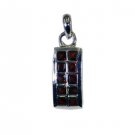 Riyo Garnet Rajasthani Silver Jewellery Celtic Pendant L 1in Spgar-26120