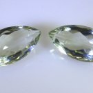 Green amethyst loose Stone 1 Pieces 10 x 22 mm Marquise Green faceted Gemstone