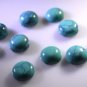 Turquoise manmade loose Stone 1 Pieces 12 x 12 mm Round multi cabochon Gemston