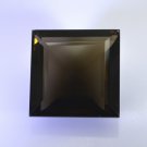 Smoky Quartz loose Stone 1 Pieces 31 x 31 mm Princess Brown faceted Gemstone