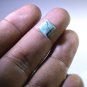 Turquoise loose Stone 1 Pieces 8 x 8 mm Princess multi cabochon Gemstone