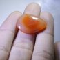 Red onyx loose Stone 1 Pieces 20 x 26 mm Pear Red cabochon Gemstone