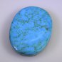 Turquoise manmade loose Stone 1 Pieces 17 x 25 mm Oval multi cabochon Gemstone