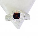 Riyo Garnet Buy Silver Jewelry Sports Ring Sz 6 Srgar6-26127