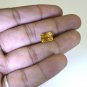 Citrine loose Stone 1 Pieces 9 x 11 mm Emerald cut Yellow faceted Gemstone