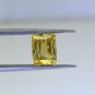 Citrine loose Stone 1 Pieces 9 x 11 mm Emerald cut Yellow faceted Gemstone