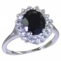 Riyo Black 925 sterling silver Black Oynx Ring beauteous vintage handmade jewell