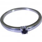 Riyo Black 925 sterling silver Black Oynx Ring gorgeous vintage handmade jewelry