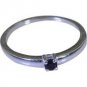 Riyo Black 925 sterling silver Black Oynx Ring gorgeous vintage handmade jewelry