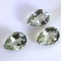 Green amethyst loose Stone 1 Pieces 10 x 14 mm Pear Green faceted Gemstone