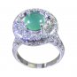 delicate Silver Fashion For Her Jewellery Gemstone Ring SRTMP7-20